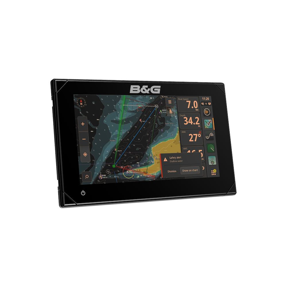 B&G Zeus³ 7 Chartplotter | 7" Sailing Navigation System with SailSteer, Radar & AIS Integration