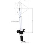 Hydraulic Steering Linear Drive Unit (T2) 300mm