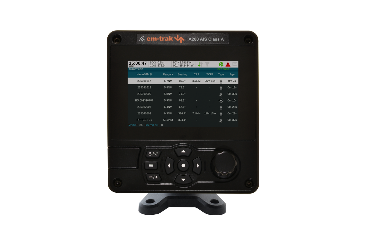 em-trak A200 Class A AIS Transceiver